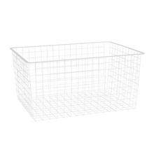 Trådback t/utdragsram 60 x 40 x 28 cm Vit Elfa
